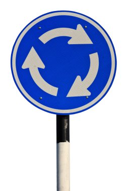 Circle traffic sign clipart