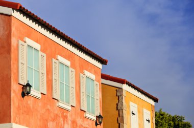 Rüzgar Türbini ve gökyüzü