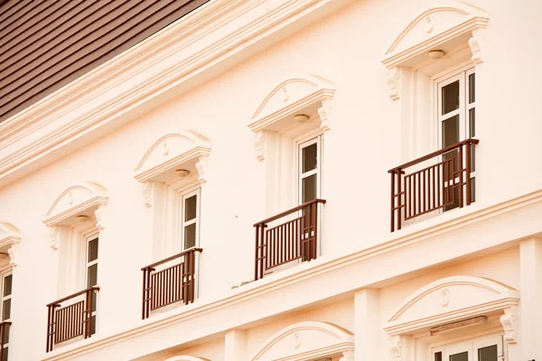 Janelas de edifício moderno — Fotografia de Stock