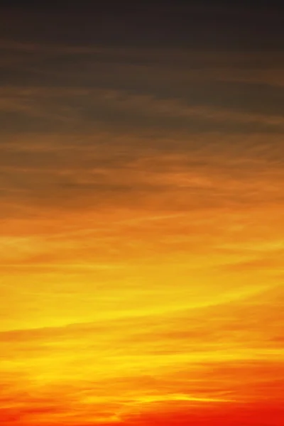 Bright color clouds at sunset — Stock Photo, Image