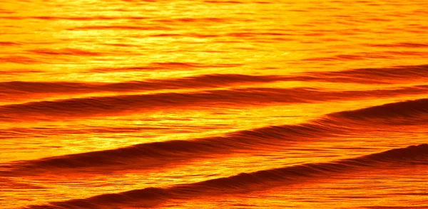 日没時の水の表面 — ストック写真