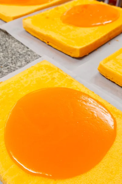 Pastel de naranja — Foto de Stock