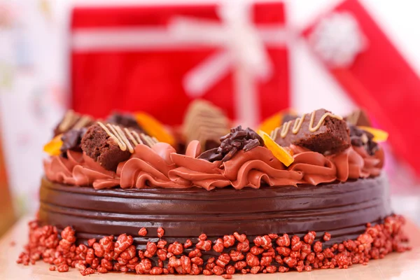 Torta al cioccolato — Foto Stock