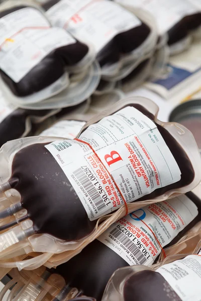 无偿献血活动 — 图库照片