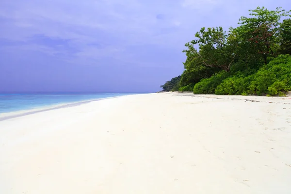 White sand of tropical beach — Stock Photo, Image