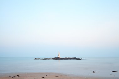 twilight saat içinde Lighthouse