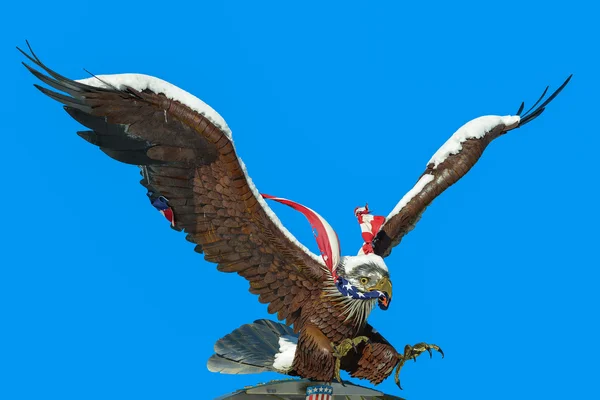 Staty av eagle — Stockfoto