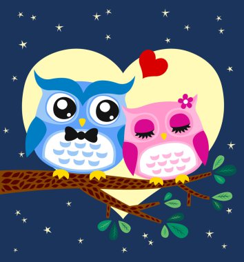 Baykuşlar birkaç ağaca aşık