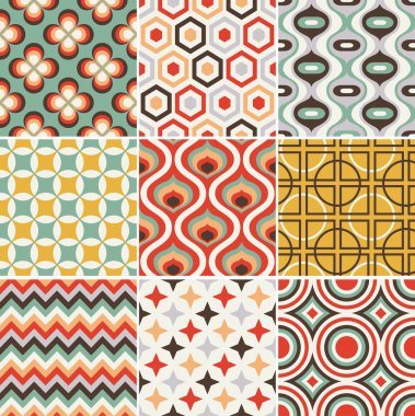 retro seamless modeli