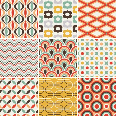 retro seamless modeli