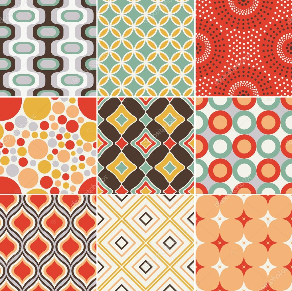 Seamless retro pattern