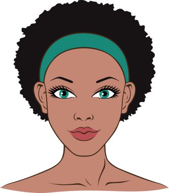 spa, sağlık ve güzellik için genç kadının yüzü