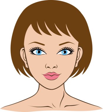 spa, sağlık ve güzellik için genç kadının yüzü