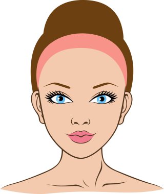 spa, sağlık ve güzellik için genç kadının yüzü