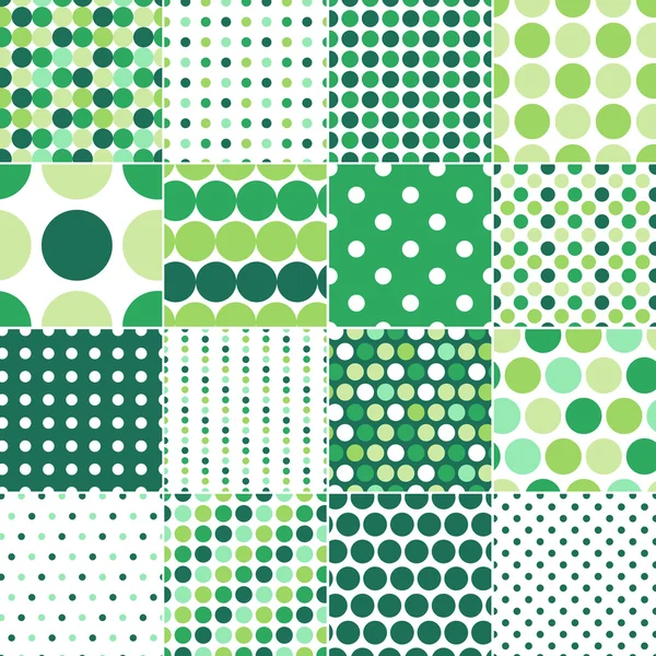 Naadloze polka dots afdrukken — Stockvector