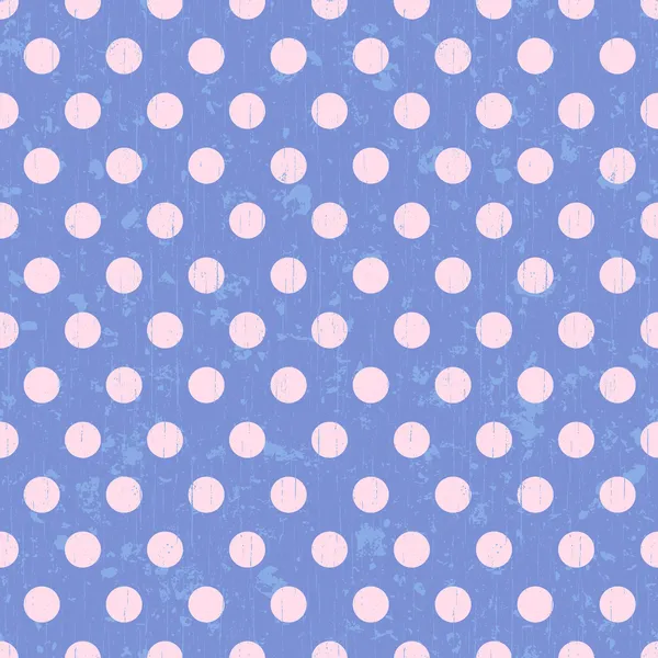 Sömlös retro dot mönster bakgrund — Stock vektor