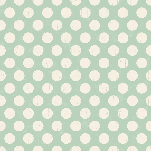 Seamless retro dot pattern background — Stock Vector