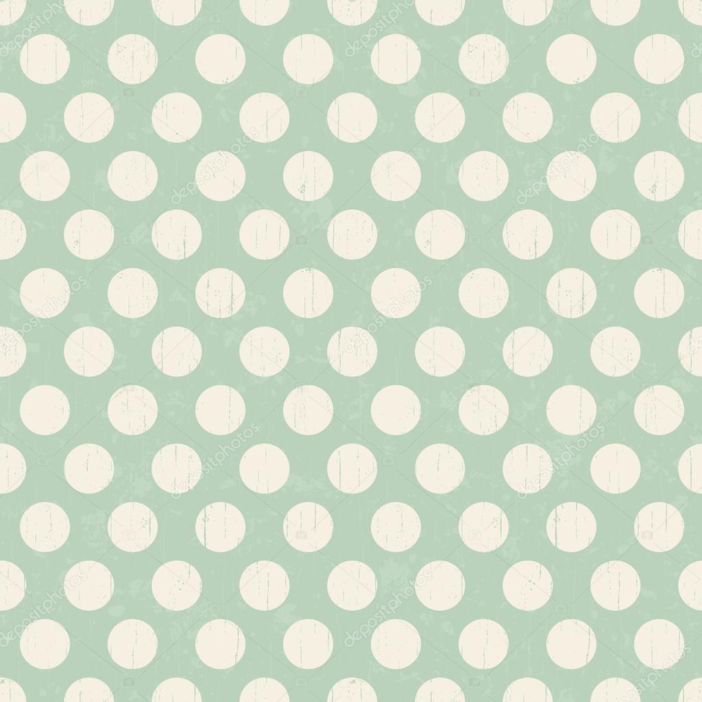 Seamless retro dot pattern background