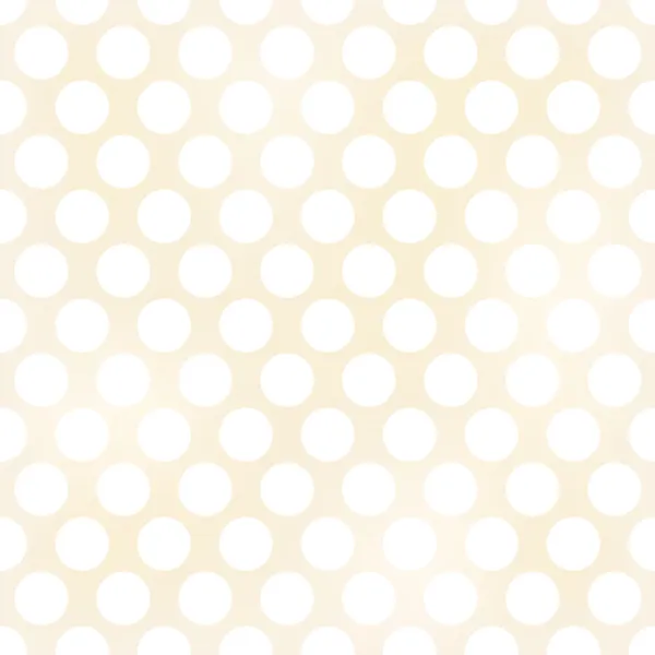 Seamless retro polka dots background — Stock Vector