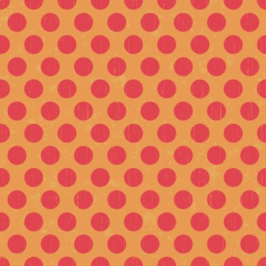 kesintisiz grunge daireler polka dots arka plan doku