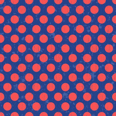 Retro lekeli sorunsuz arka plan dokusu