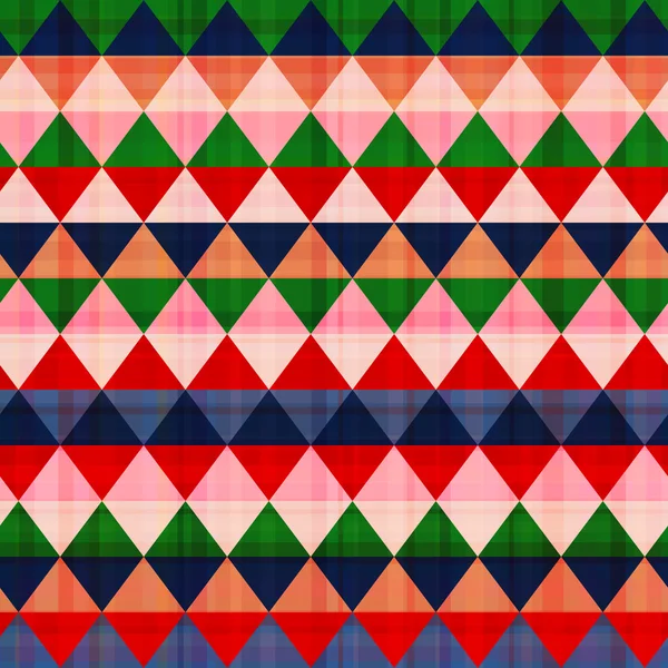 Motif géométrique coloré sans couture — Image vectorielle