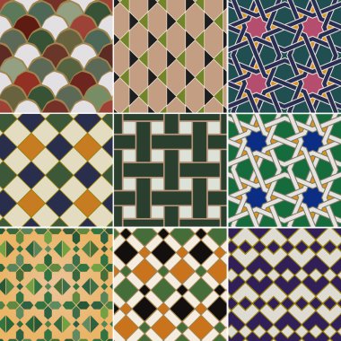 Kusursuz İslami geometrik desen