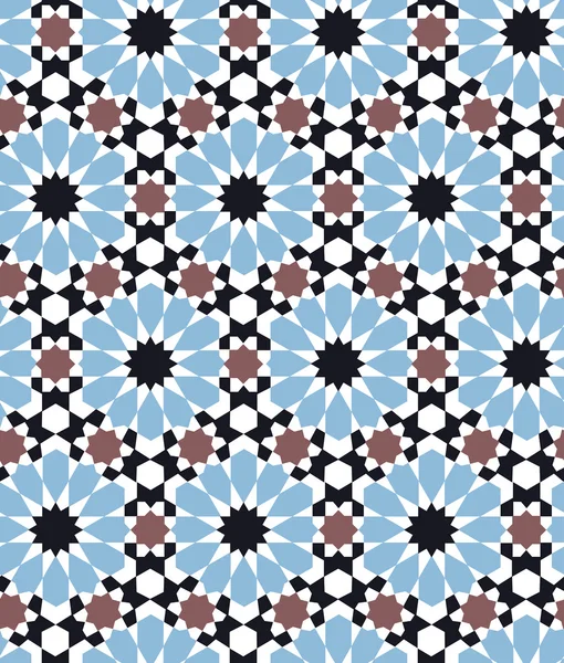 Seamless islamic geometric pattern — Stock Vector