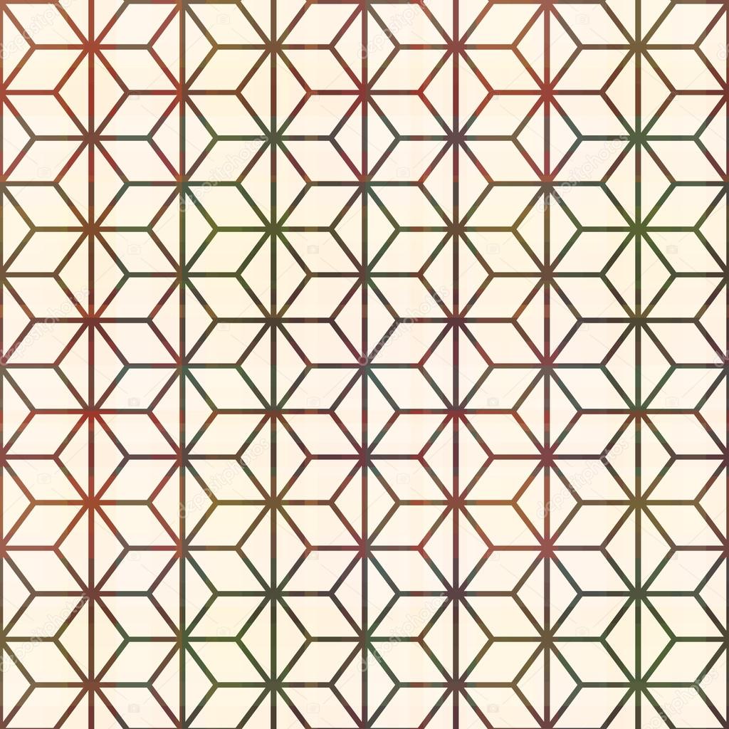 Seamless geometric lines pattern