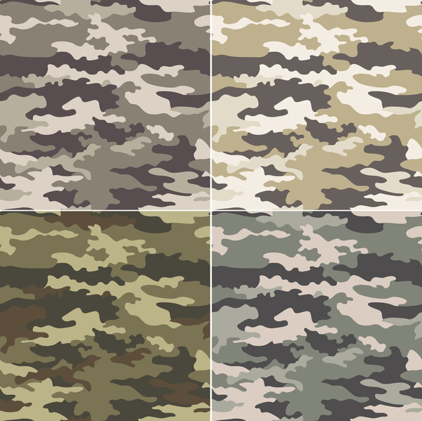 Seamless camouflage pattern