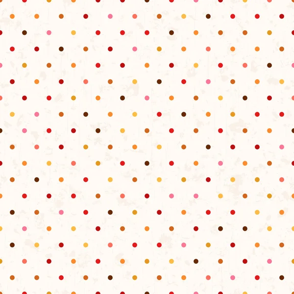 Sem emenda Polka dot fundo — Vetor de Stock