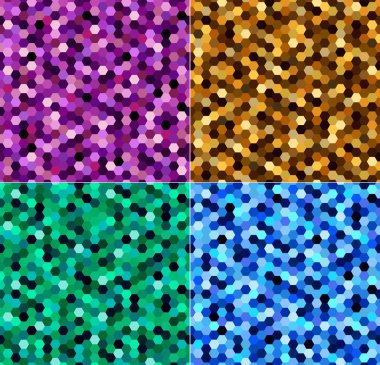 Kusursuz soyut geometrik desen