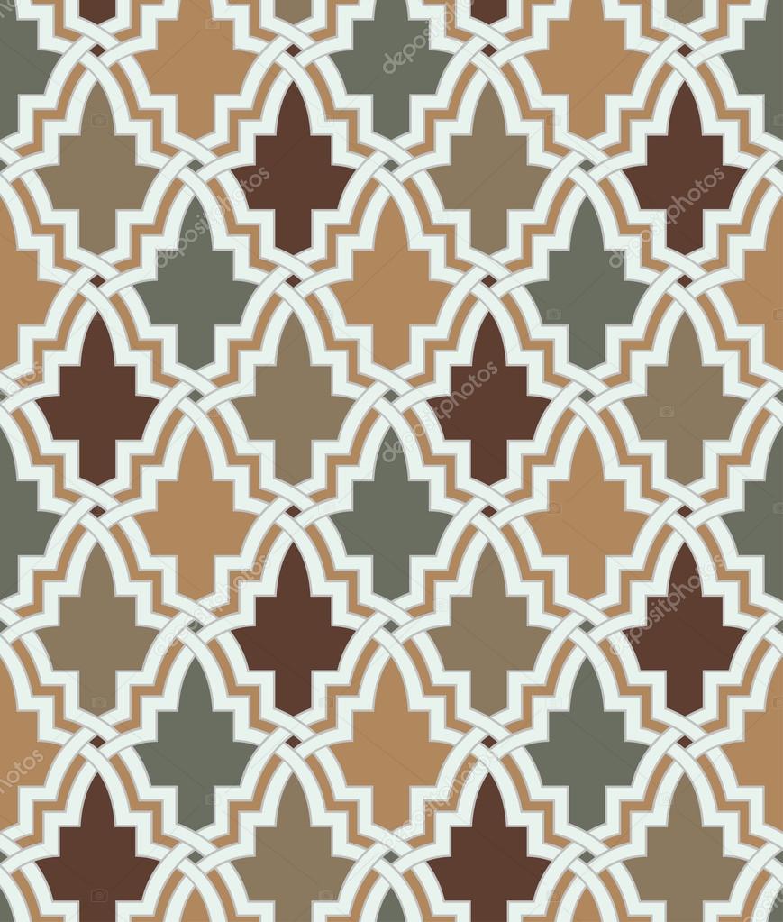 Seamless islamic geometric pattern