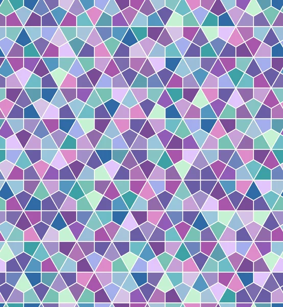 Sömlös geometriska hexagonala mönster — Stock vektor