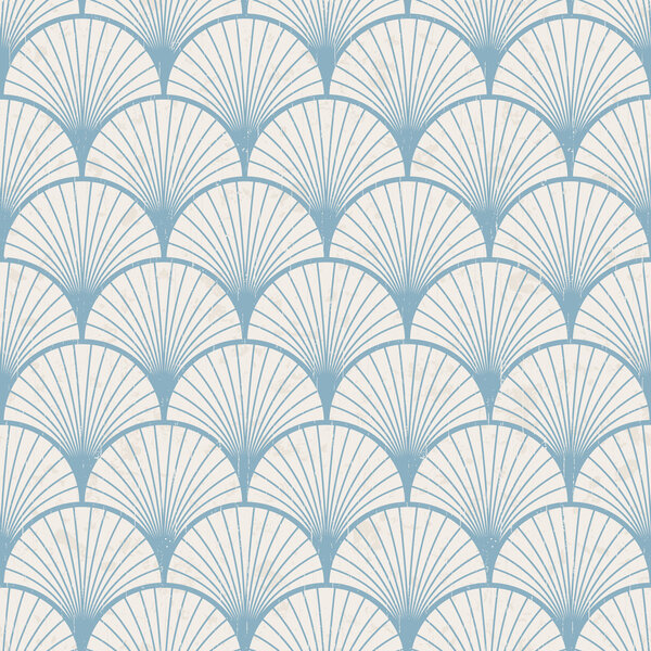 Бесшовная текстура ретро-японского рисунка
