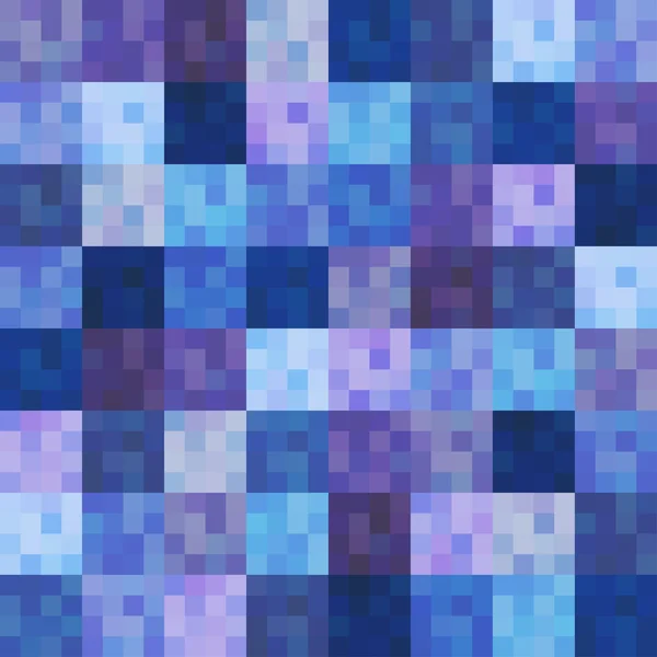 Бесшовный квадрат сетки фиолетовый и синий узор — стоковый вектор