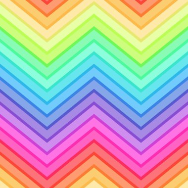 Dikişsiz gökkuşağı chevron desen