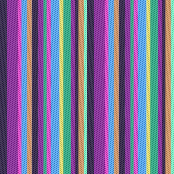 Seamless colorful stripes textured pattern — Stock Vector