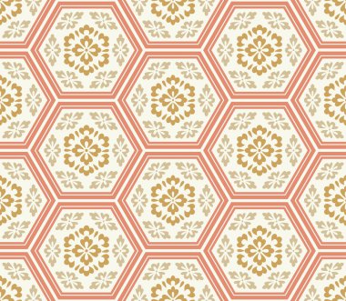 Kusursuz Çin tarzı kumaş deseni