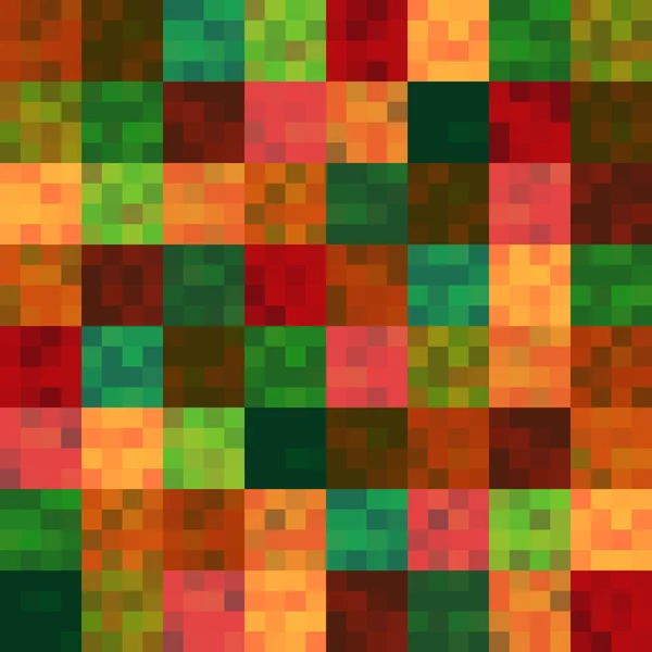 Varrat nélküli színes négyzetek minta — Stock Vector