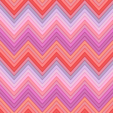 sorunsuz pembe, fuşya ve kırmızı renkler yatay moda chevron desen