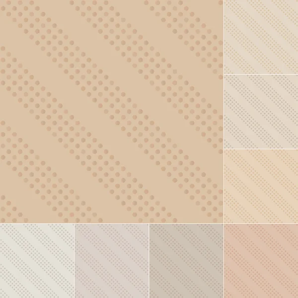 再生紙の上のシームレスなドットパターン — ストックベクタ