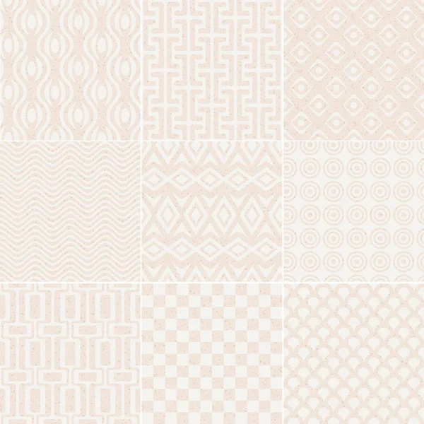 Naadloze geometrische patroon korrel papier textuur — Stockvector