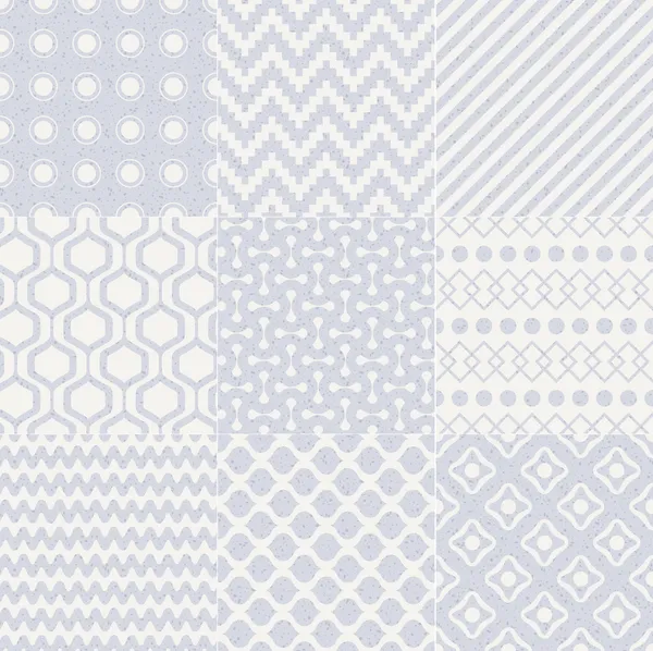 シームレスな幾何学的な抽象的なパステル調のパターン — ストックベクタ