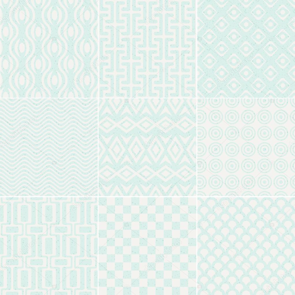 Seamless textured geometric pattern