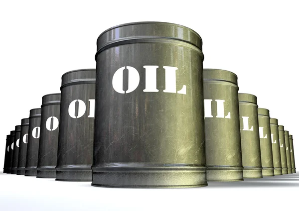 Oil Barrels — Stock Photo, Image