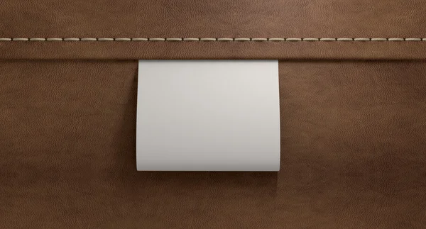 deri üst geniş giyim etiketi