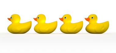 Get All Your Rubber Ducks In A Row clipart