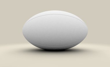 Rugby Ball Isolated clipart