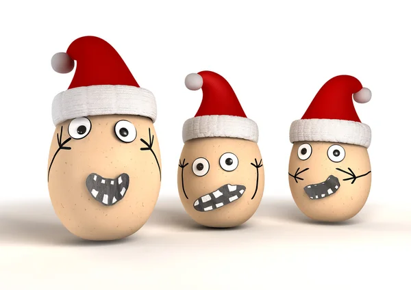 Christmas Eggs — Stock Photo, Image